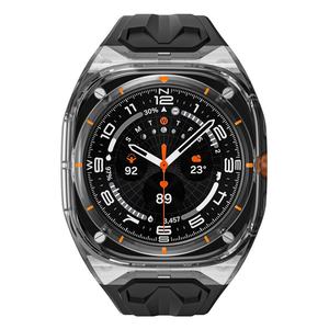 Factory Wholesale TPU <b>Watch</b> Strap with PC <b>case</b> for samsung Ultra 47mm High-End Feel Transparent Integrated Design <b>Watch</b> Band - Product Image 5