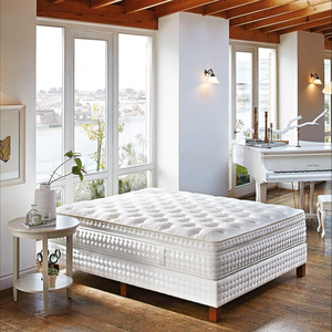 Colchón Híbrido de Lujo con Tela Jacquard, Gel de Memoria, Sensación Cómoda, Sueño Reparador, Moderno, Enrollable, para Escuela, Hospital, Hotel, Dormitorio - Product Image 5