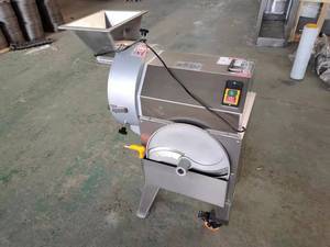 Máquina Procesadora de Frutas y Verduras <span class=keywords><strong>Industrial</strong></span>, <span class=keywords><strong>Picadora</strong></span>, Cortadora, Rebanadora y Dobladora Automática de Verduras Pequeñas, Acero Inoxidable SUS304 - Product Image 3