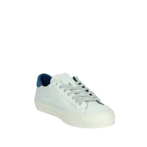Sneakers Casual basse bianche/blu W401-HL-VC-WE scarpe morbide da passeggio sottoveste e traspiranti in PU per l'inverno - Product Image 5