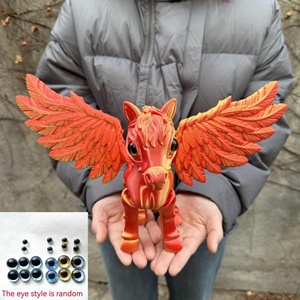 Figura de acción deformable de Pegaso, animal adorable, de descompresión, superventas, de fábrica, para impresión 3D, moderna, al por mayor - Product Image 6