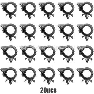 Clips para Tubos Corrugados para Chevrolet, Buick, Cadillac, 21 mm de Diámetro Interior, Plástico, Nylon, POMPP, Sujetador Automotriz 3816659 - Product Image 4
