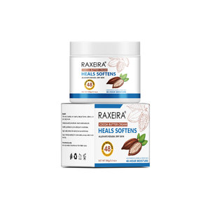 Crème Visage au Beurre de Cacao et Collagène, Baume Réparateur Naturel Végétalien pour la Barrière Cutanée, Crème Éclaircissante Hydratante et Apaisante pour le Visage - Product Image 1