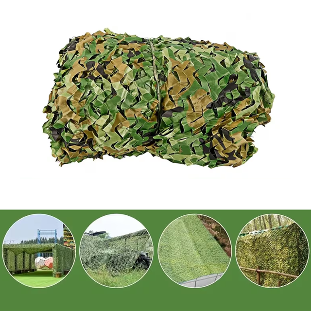 Engineering Site Anti-Drone Stealth Net and Camouflage Mesh for Construction Protection