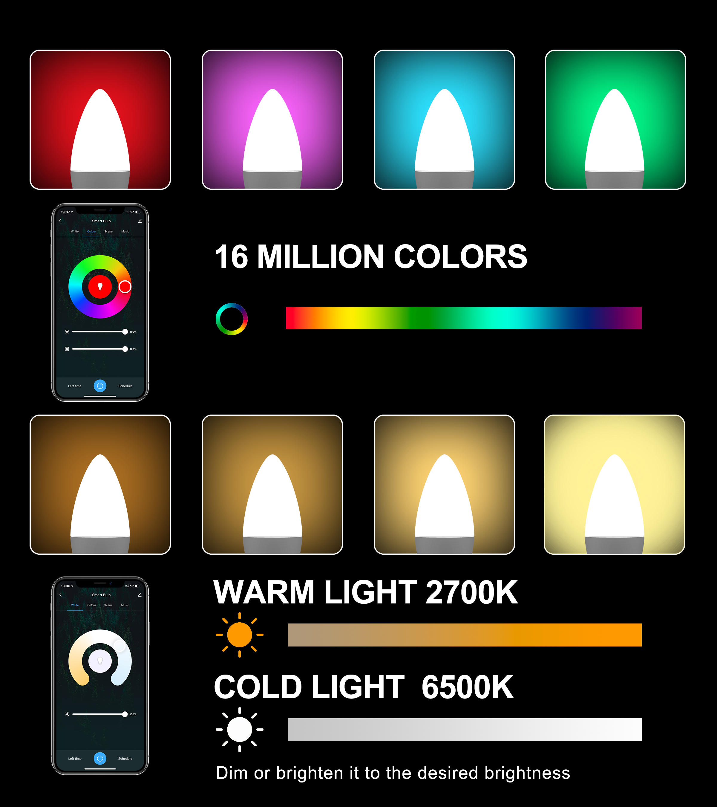 Tuya RGB WW + CW