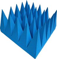 Mousses de polyuréthane imprégnées de carbone de type PFA, test de compatibilité électromagnétique, matériau absorbant les micro-ondes, ignifuge