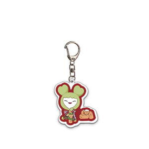Llavero de acrílico con diseño de dibujos animados y anime, con impresión UV, regalo de moda, forma irregular - Product Image 4