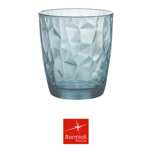 Bormioli Rocco Diamond Blue Water Glass 30 cl H 9.2 cm Ø 8.5 cm - Product Image 4