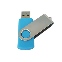 Memoria USB Giratoria de 128MB, 256MB, 512MB, con Logotipo Personalizado, Pendrive, Disco Giratorio, Regalo, 1G-64GB