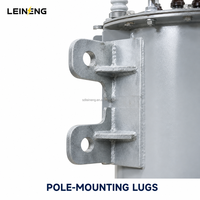 Transformateur de distribution monophasé LEINENG refroidi par huile 25 37,5 50 75 100 167 kVA 12,47 kV 240 V Norme IEEE