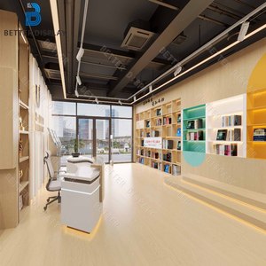 Design Moderno di Vetrine per <span class=keywords><strong>Librerie</strong></span>, Mobili Personalizzati e Durevoli in Legno per Esposizione Libraria - Product Image 6