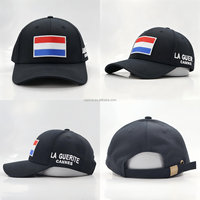 Nouvelle conception, casquette de baseball unisexe à 6 panneaux en coton respirant avec logo brodé personnalisé, casquettes de papa pour le golf