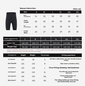 Pantalones Cortos de Ciclismo para Mujer, Color Liso, Tela Suave, Cómodos para Uso Diario, para Ciclismo al Aire Libre y MTB - Product Image 5