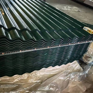 Color Coated GI PPGI Iron Corrugated Metal Roofing <strong>Sheets</strong> Galvanized BS Standard Cutting Bending Welding TISI - Product Image 4