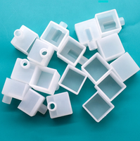 Embout en silicone pour tube néon personnalisé en gros, 20*20, sortie droite et latérale, embout de queue