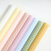 Papier d'emballage floral de style cœur découpé, nouveau matériel pour emballer les fleurs, papier d'emballage pour bouquets, pour fleuristes