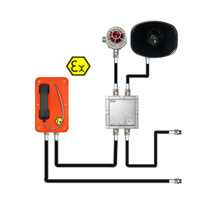 Téléphone filaire antidéflagrant certifié ATEx IECEx avec haut-parleur, version analogique SIP/IP, température de fonctionnement de -40°C à +70°C pour environnements difficiles - Product Image 4