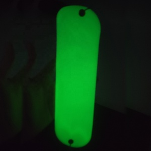 Bagliore luminoso piatto da immersione UV <span class=keywords><strong>salmone</strong></span> 5,5 pollici 8 pollici 11in tavola da pesca Trolling Trolling fiasher cucchiaio da pesca - Product Image 3