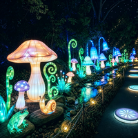 Komplettlösung für ein beeindruckendes Traumwald- und Pilzlaternenfestival-Projekt mit individuellem Design und weltweitem Installationsservice