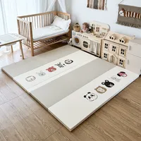 Tapis rampant sans couture pour bébé rembourrage XPE épaissi tapis de sol pliable pour salon des enfants tapis de sol en mousse à mémoire de forme pour enfants