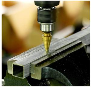 6Pcs 4241 Tốc Độ Cao Thép Cổ Điển Titan Bước Khoan <span class=keywords><strong>Bit</strong></span> Thiết Lập Cho Khoan Kim Loại - Product Image 5