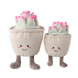 D KING <strong>China</strong> Manufacturer <strong>Cheap</strong> 20cm OEM Soft Cute Stuffed Kids Doll Customized Potted Plant Flower Plush <strong>Toy</strong> for Creative Gift - Product Image 5