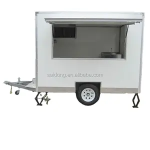 Venda quente de caminhão móvel de cozinha/reboque de alimentos rápido feito na china