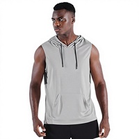 Camiseta Deportiva de Malla de Secado Rápido con Logotipo Personalizado para Hombre, Camiseta sin Mangas para Gimnasio, Fitness, Entrenamiento