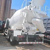 Truk Mixer Beton SINOTRUK HOWO 10-12 CBM 6x4 10-roda 351-450HP