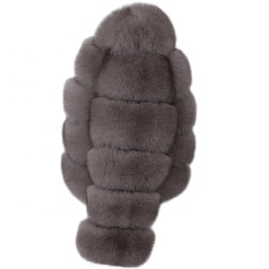 Giacca di <span class=keywords><strong>pelliccia</strong></span> all'ingrosso moda inverno caldo giacca di <span class=keywords><strong>pelliccia</strong></span> personalizzata <span class=keywords><strong>cappotto</strong></span> di <span class=keywords><strong>pelliccia</strong></span> di volpe <span class=keywords><strong>donna</strong></span> capispalla manica lunga - Product Image 3
