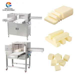 Cheap Price Camembert Milk Sausage Spam Pork Luncheon Meat Tofu Mozzarella Curd Cheese Slicer Dicer Slicing Dicing Machine