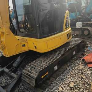 Mini excavatrice Komatsu PC55MR d'origine japonaise hydraulique utilisée de type chenille efficace avec composants principaux moteur et moteur - Product Image 5