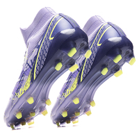 Chaussures de football professionnelles unisexes personnalisées en gros à crampons longs AG, à semelles TPU, pour entraînement sur gazon extérieur, style mode