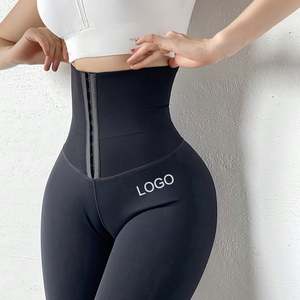 Celana <span class=keywords><strong>Yoga</strong></span> Tanpa Kelim, Celana Legging Korset, Celana Olahraga Brasil, Celana Pelangsing <span class=keywords><strong>Yoga</strong></span> Pinggang Tinggi - Product Image 3