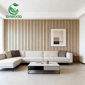 Panneau acoustique en lattes de bois Akupanel au design moderne pour décoration murale, insonorisant, modèle 3D pour studios - <span class=keywords><strong>Prix</strong></span> d'échantillon usine - Product Image 5