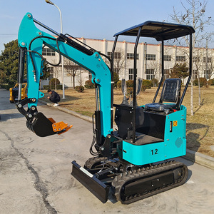 Mini-excavatrice sur chenilles Ez 12 avec rayon de braquage court pour les travaux souterrains - Product Image 2