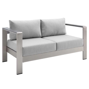 Sofá de Aluminio de Lujo Más Vendido, Muebles de Exterior <span class=keywords><strong>para</strong></span> Cafetería, Patio, Conjunto de Muebles de Sofá Modernos <span class=keywords><strong>para</strong></span> Exteriores - Product Image 2