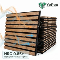 Panneaux muraux acoustiques 3D en MDF écologique, flexibles et modernes, insonorisants 8.5 NRC pour chambre, salle de sport, salon, usage extérieur