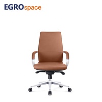 Chaise de bureau exécutive confortable à roulettes EGROspace Swivel Professional Racing Staff