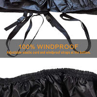 Housse de carrosserie Oxford UTV noire imperméable avec protection UV Nouvelle housse de VTT pour pièces et accessoires