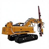 Machine de forage minière PVT-DS7 à moteur diesel CUMMINS, diamètre 115-140 mm, pour le forage de trous de dynamitage dans les roches dures des carrières