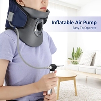 Masseur cervical gonflable réglable, kit de traction cervicale médical à domicile, appareil de correction pour soulager les douleurs du haut du dos
