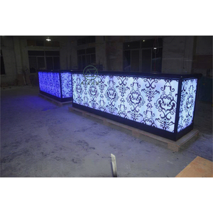 Muebles de Bar de calidad superior, muebles comerciales personalizados, Mostrador de Bar Led de lujo, Mostrador de DJ para club nocturno, cóctel, vino, <span class=keywords><strong>Pub</strong></span> - Product Image 1