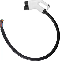 Câble de recharge pour véhicule électrique antivol et anti-coupure, durable, pour stations de recharge publiques et commerciales