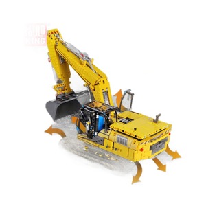 Bloques de Construcción de Plástico ABS 13112S, <span class=keywords><strong>Serie</strong></span> Tecnológica, Excavadora Mecánica, Rompecabezas Eléctrico, Juguete de Construcción para Armar - Product Image 5