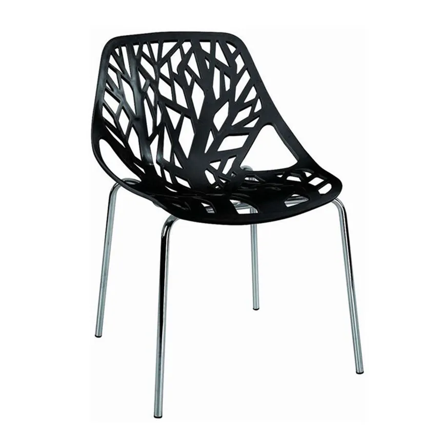 Chaise de salle à manger en bois massif avec assise en tissu Mobilier de salle à manger au design moderne et minimaliste Chaise de restaurant Chaise de café