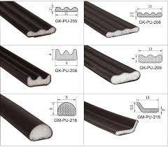 Bande d'isolation en forme de V imperméable pour grand écartement de porte, joint d'étanchéité pour porte de <span class=keywords><strong>garage</strong></span>, porte en bois, fenêtre - Product Image 3