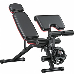 Banc de musculation multifonctionnel CZFIT, banc de musculation réglable pour la musculation des jambes, pour tous les exercices du corps - Product Image 1