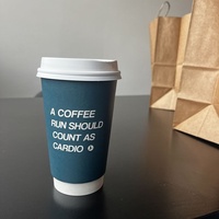 Gobelet à café en papier kraft biodégradable à double paroi avec logo personnalisé, gobelet à expresso chaud jetable, vente en gros, 4 oz