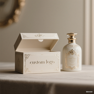 Biểu tượng tùy chỉnh Emboss <span class=keywords><strong>craftwork</strong></span> vest chamshell hộp nước hoa Arabian phong cách hộp giấy vàng lá mỹ phẩm chăm sóc da bao bì hộp - Product Image 3